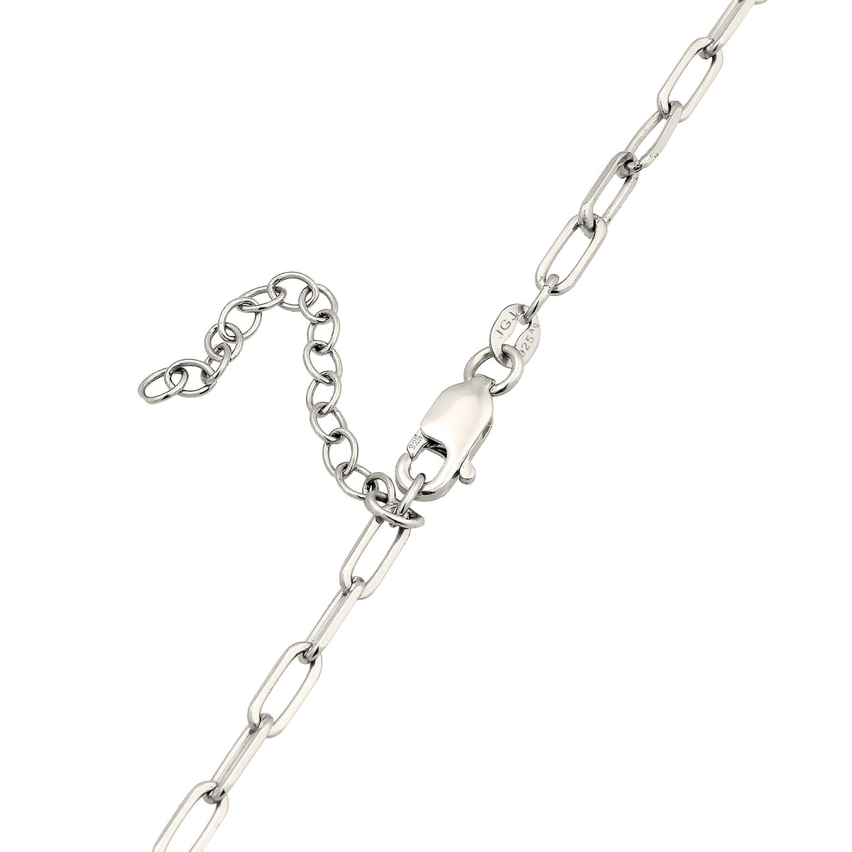 Silber - Elli | Halskette Gliederkette | 925 Sterling Silber