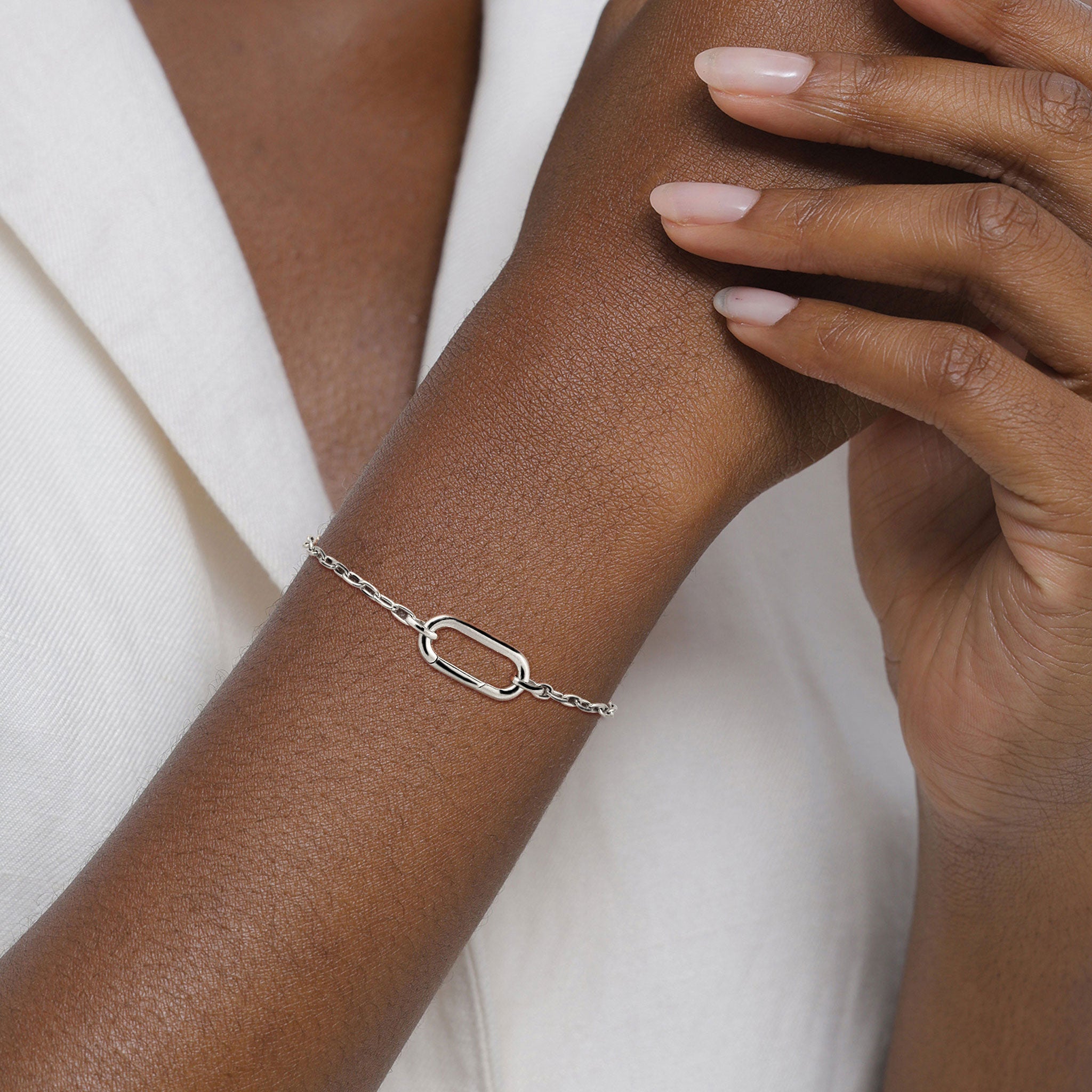 Silber - Elli | Gliederarmband | 925 Sterling Silber