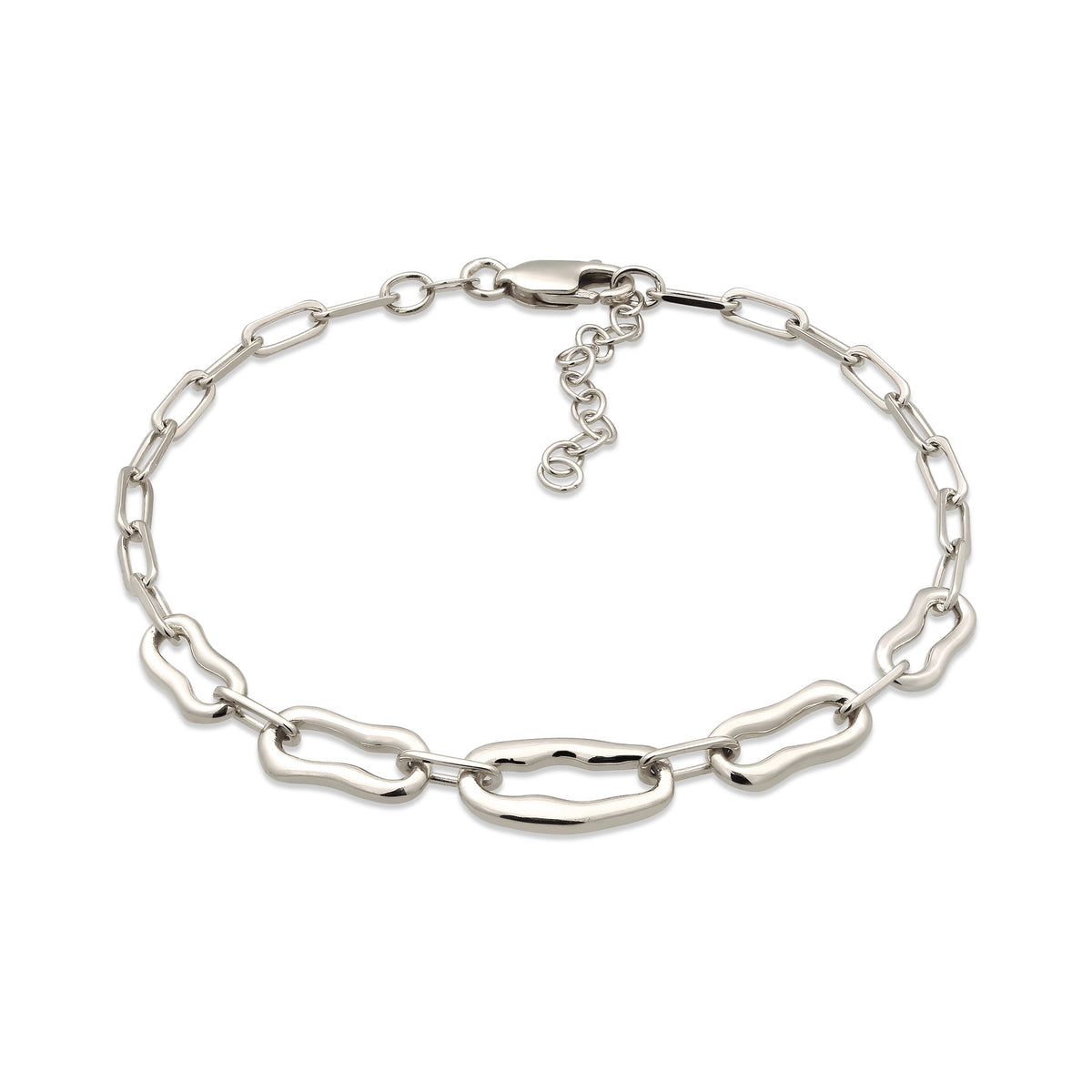Silber - Elli | Gliederarmband | 925 Sterling Silber