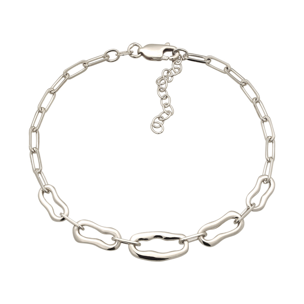 Silber - Elli | Gliederarmband | 925 Sterling Silber