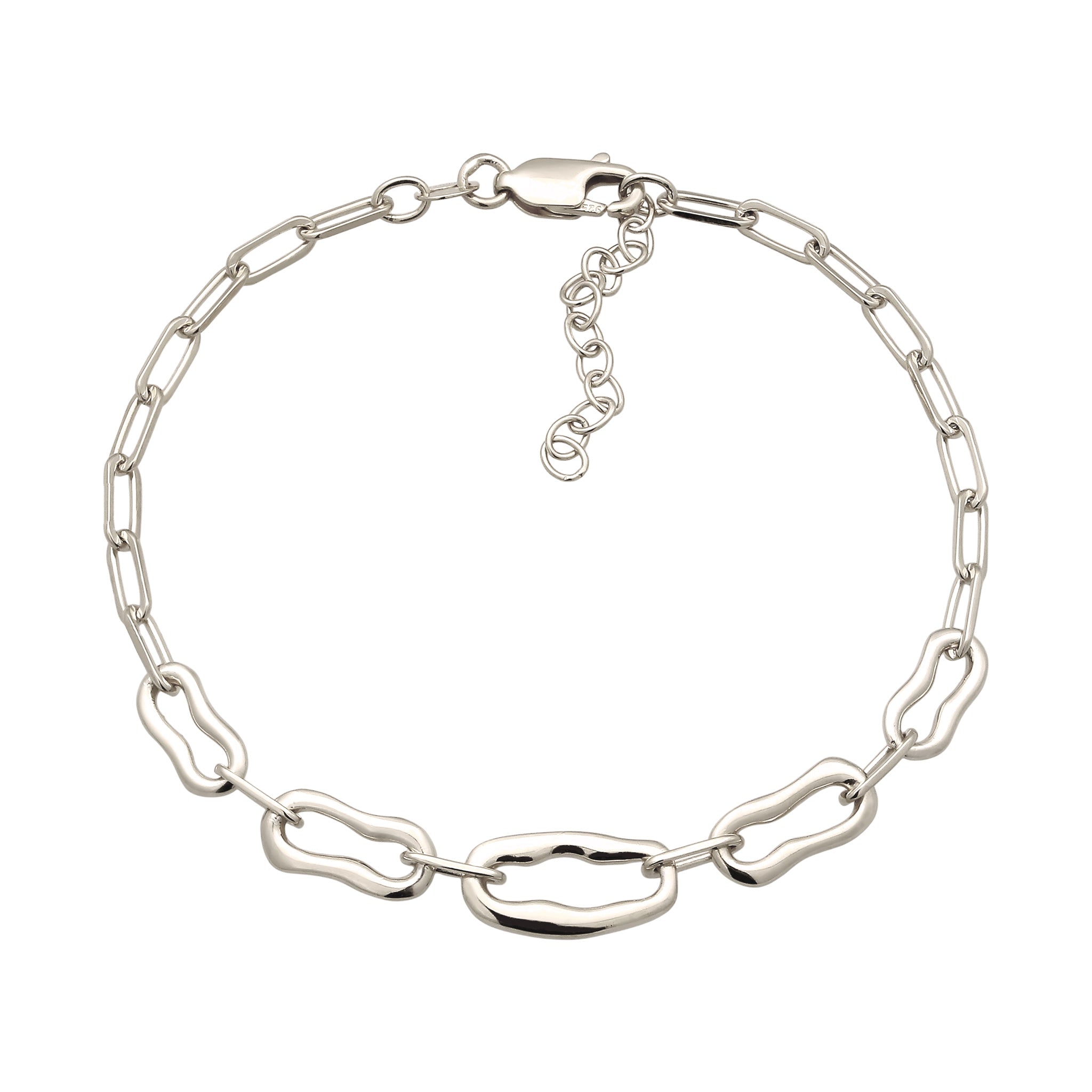 Silber - Elli | Gliederarmband | 925 Sterling Silber