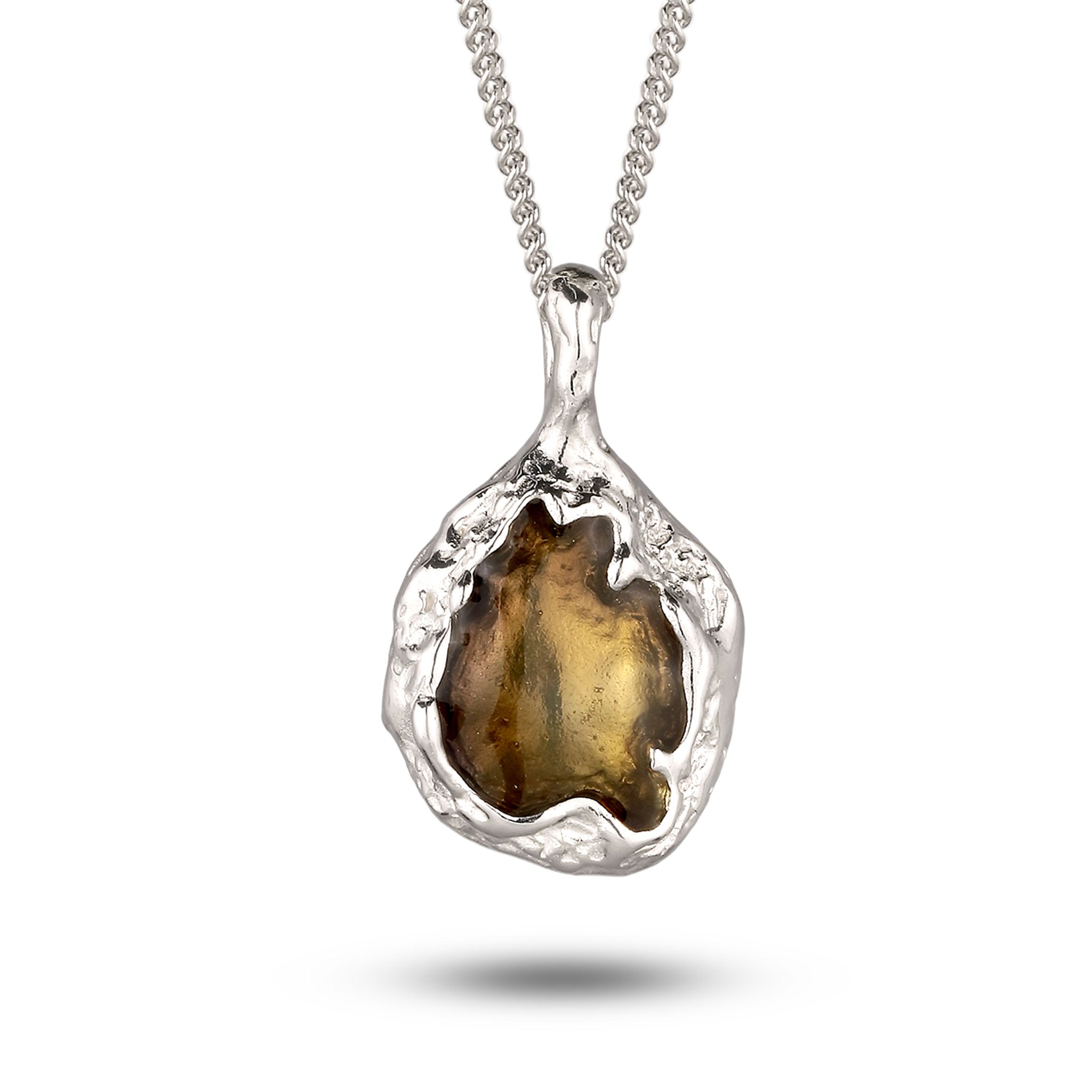 Silber - Elli | Halskette mit Anhänger | Emaille | 925 Sterling Silber