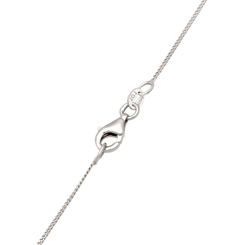 Silber - Elli | Halskette mit Anhänger | Emaille | 925 Sterling Silber
