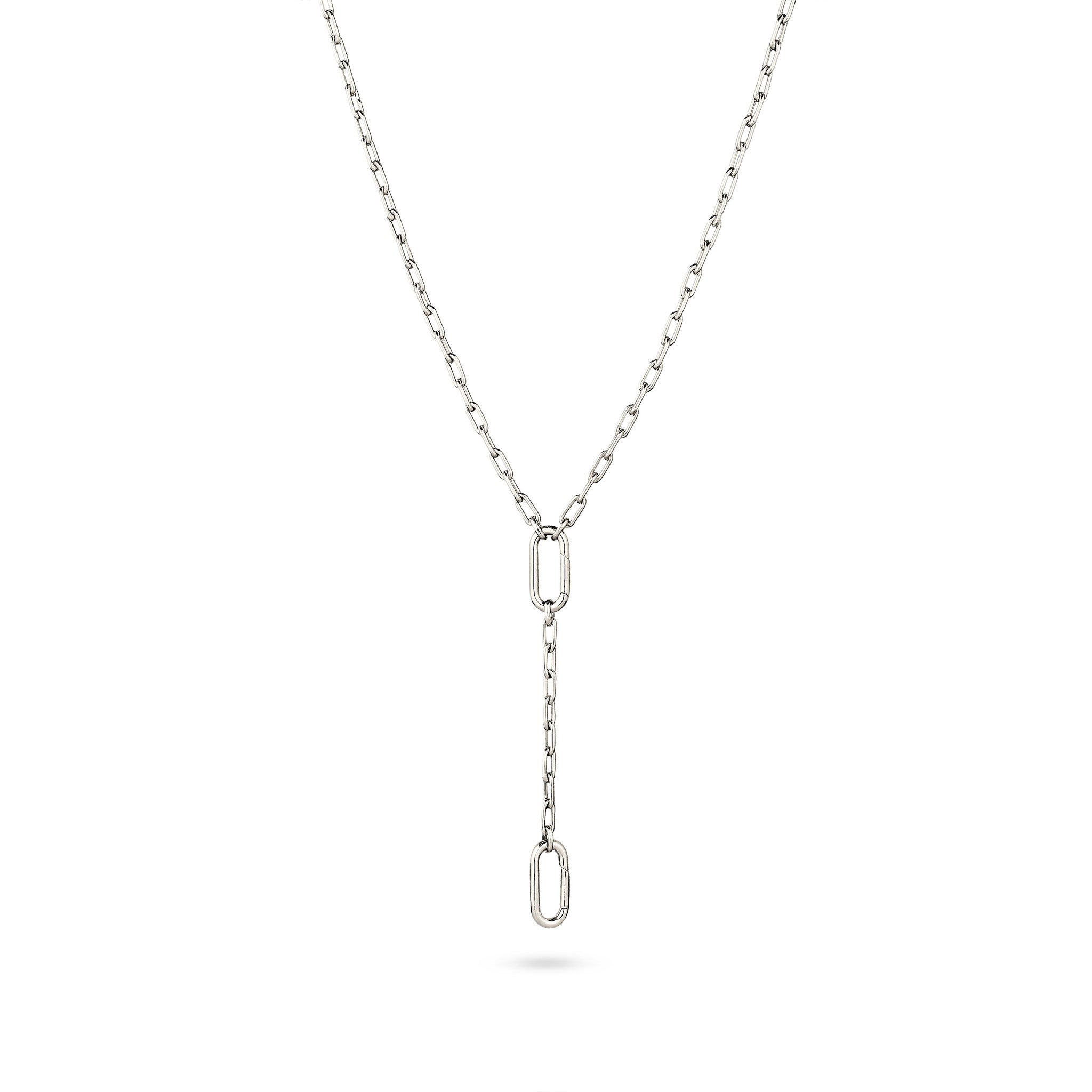 Silber - Elli | Gliederkette Y | 925 Sterling Silber