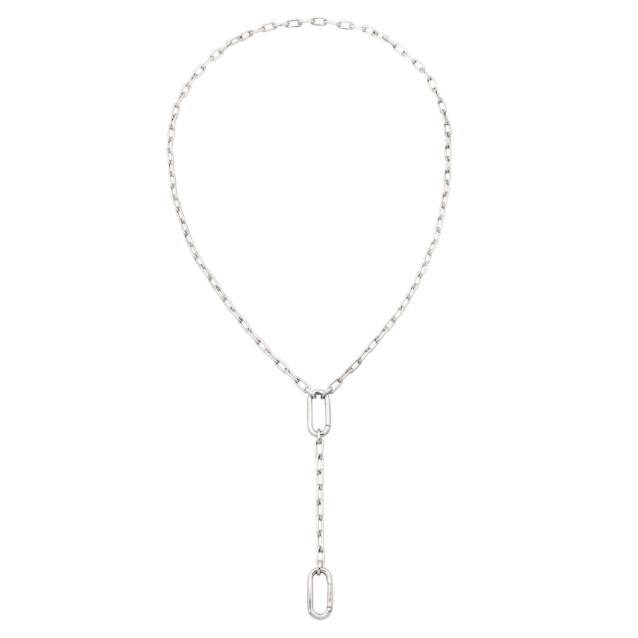 Silber - Elli | Gliederkette Y | 925 Sterling Silber