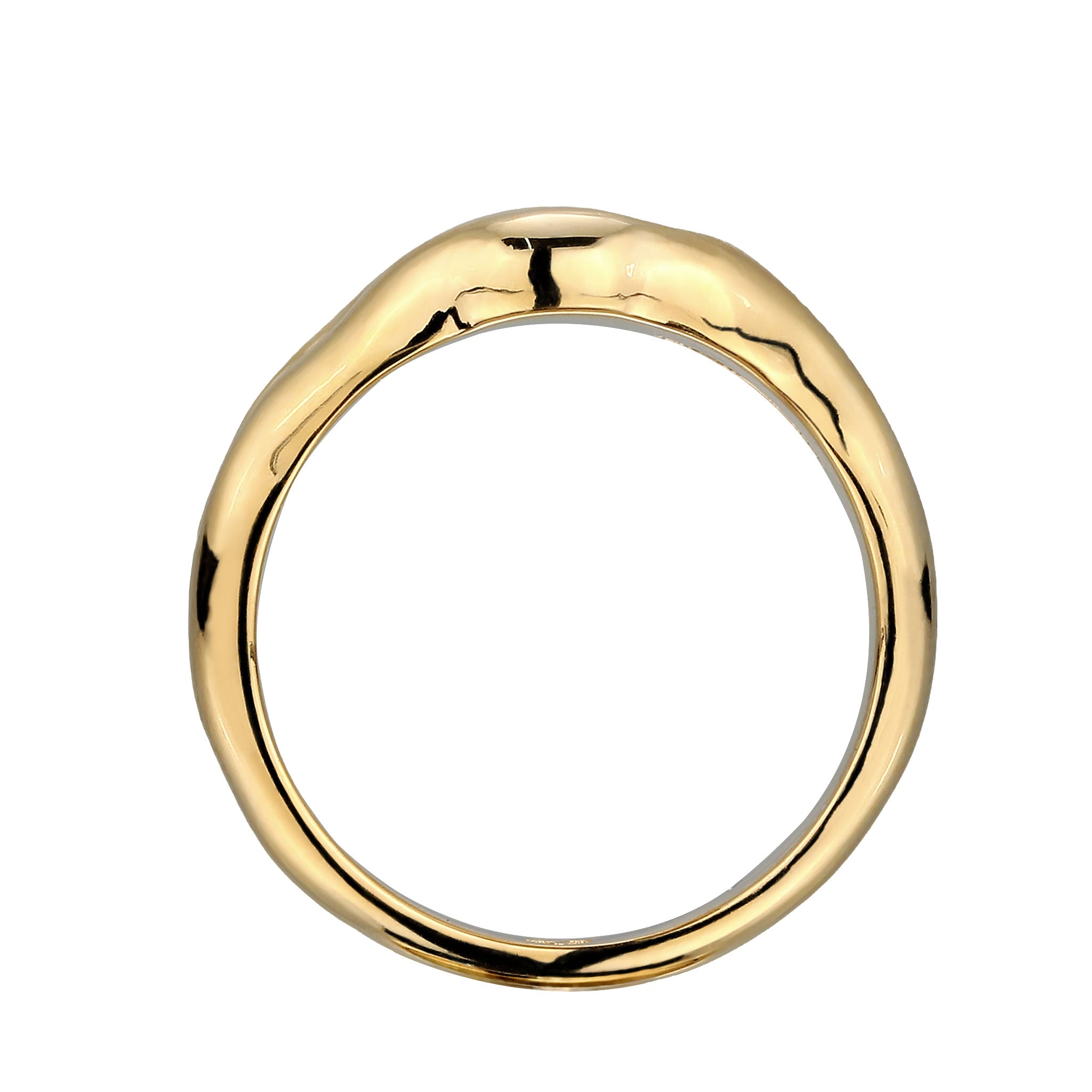 Gold - Elli | Ring | Quarz  & Citrin | 925 Sterling Silber vergoldet