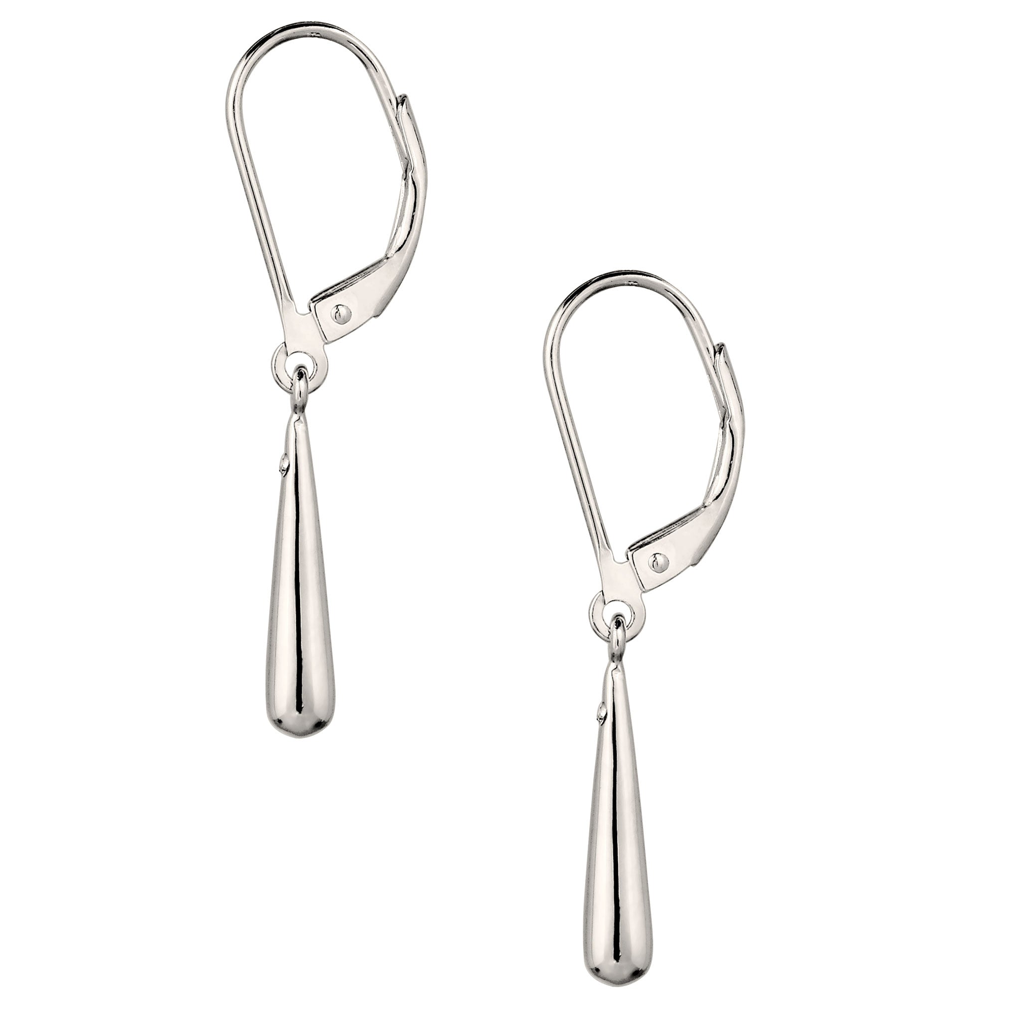 Silber - Elli | Ohrhänger Tropfen | Swarovski® Kristalle | 925 Sterling Silber