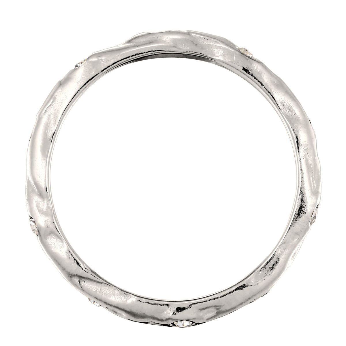 Silber - Elli | Ring | Swarovski® Kristalle (Weiß) | 925 Sterling Silber