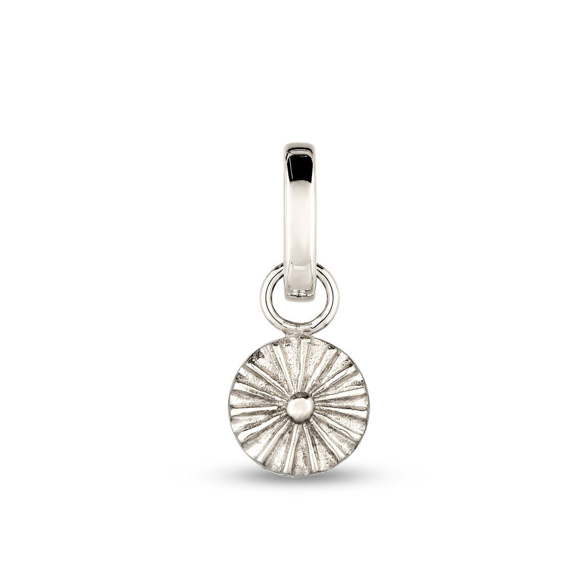 Silber - Elli | Charm Ornament Sonne | 925 Sterling Silber
