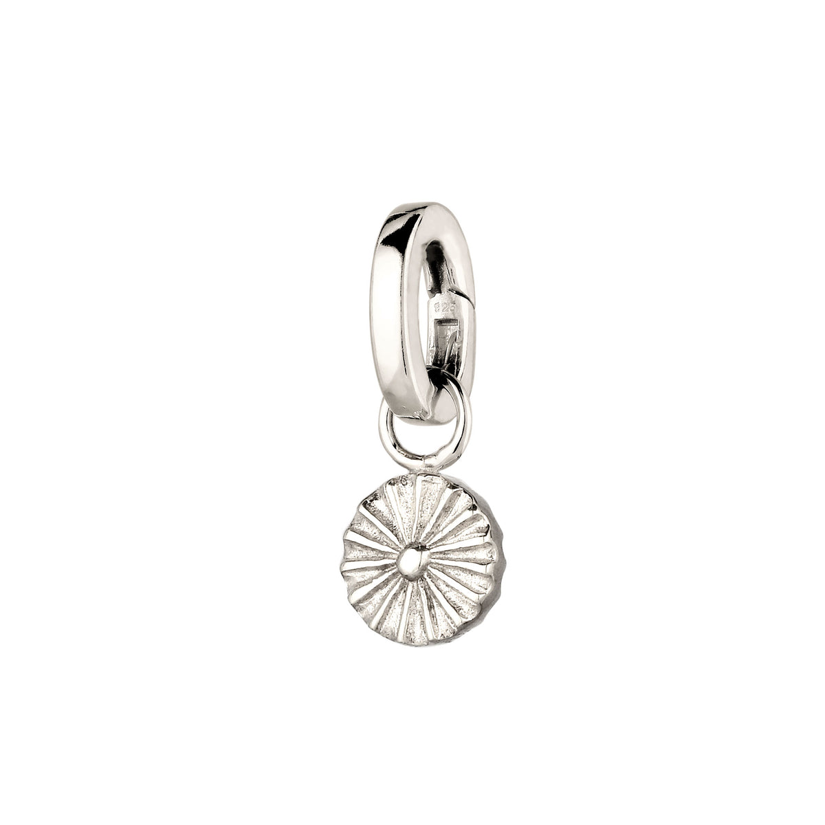 Silber - Elli | Charm Ornament Sonne | 925 Sterling Silber
