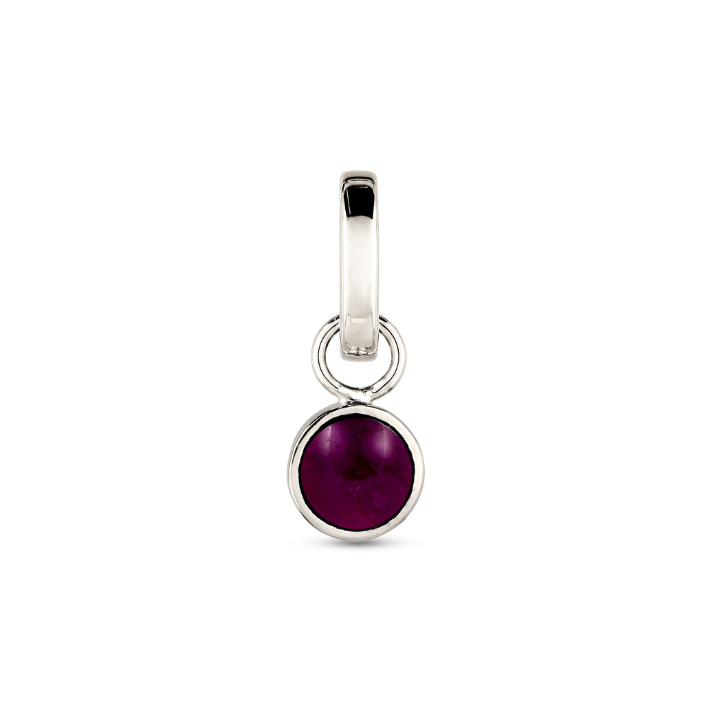 Silber - Elli | Anhänger | Amethyst Lila | 925 Sterling Silber