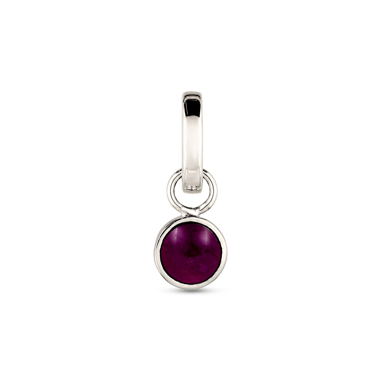 Silber - Elli | Anhänger | Amethyst Lila | 925 Sterling Silber