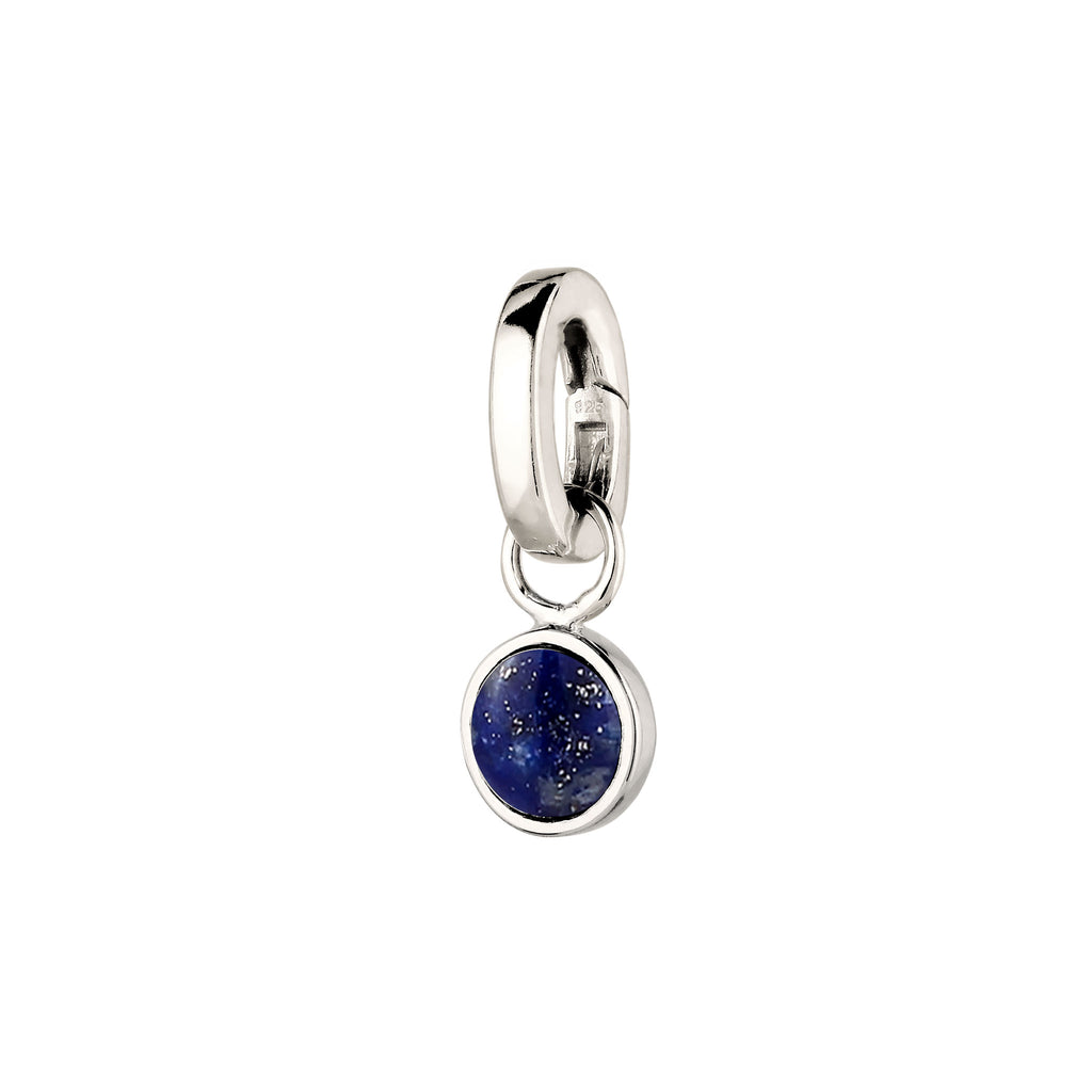Silber - Elli | Anhänger | Lapislazuli Blau | 925 Sterling Silber