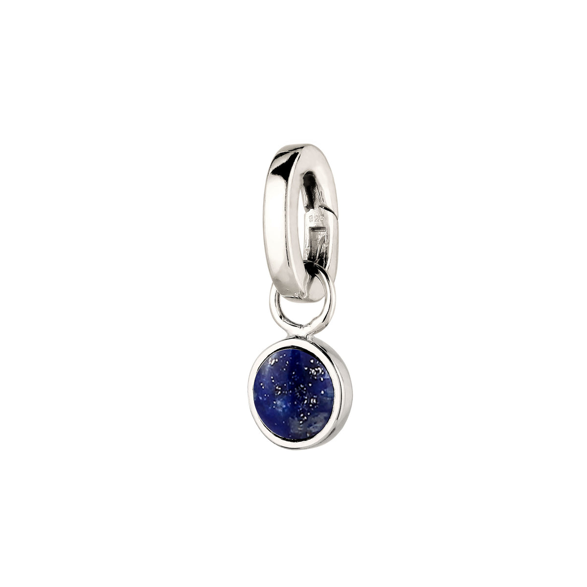 Silber - Elli | Anhänger | Lapislazuli Blau | 925 Sterling Silber