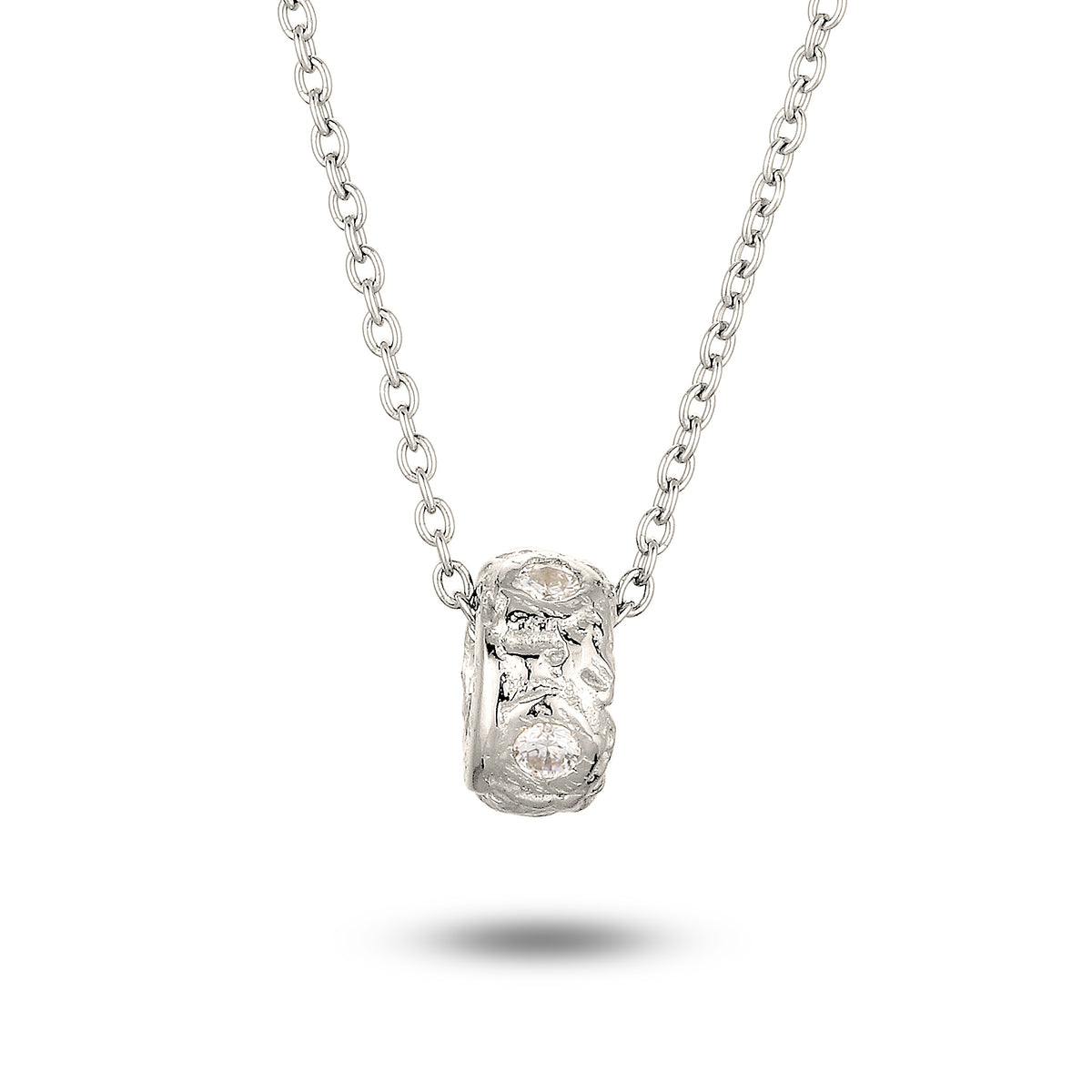 Silber - Elli | Halskette | Zirkonia (Weiß) | 925 Sterling Silber