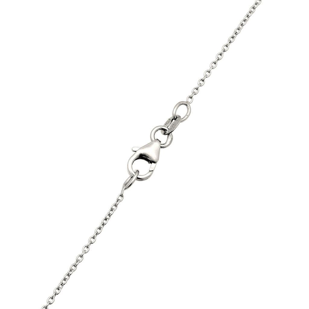 Silber - Elli | Halskette | Zirkonia (Weiß) | 925 Sterling Silber