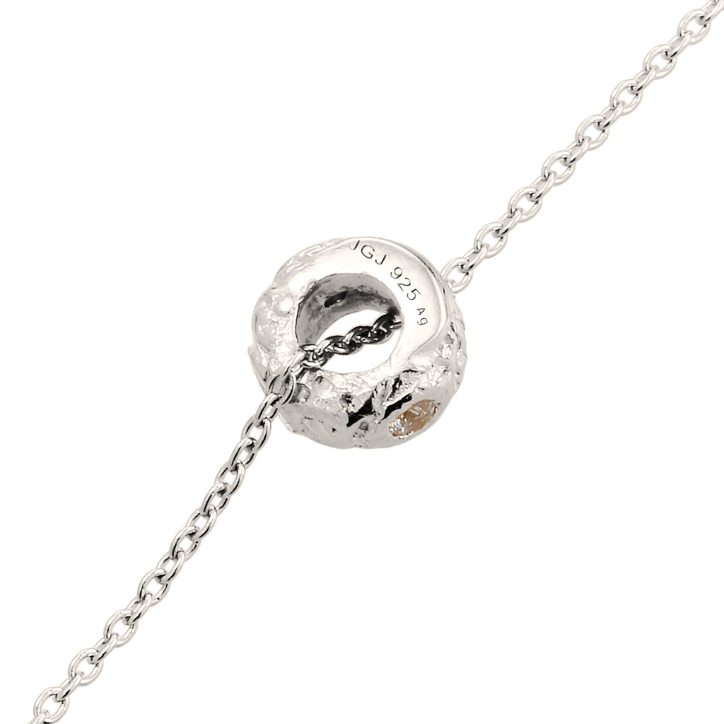 Silber - Elli | Halskette | Zirkonia (Weiß) | 925 Sterling Silber