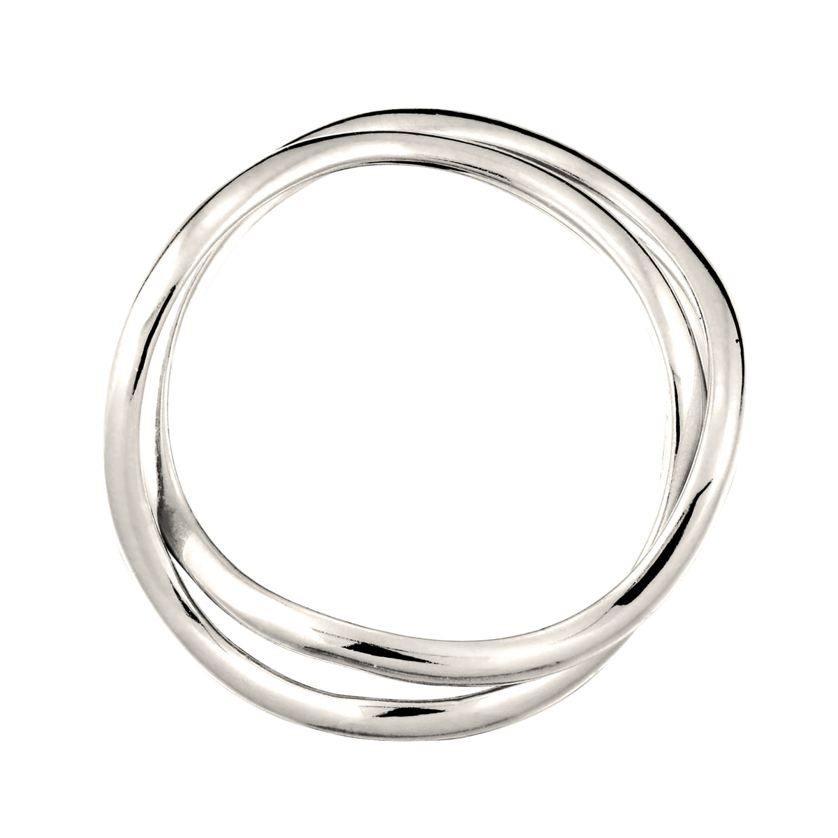 Silber - Elli | Ring Wellendesign Modern | 925 Sterling Silber