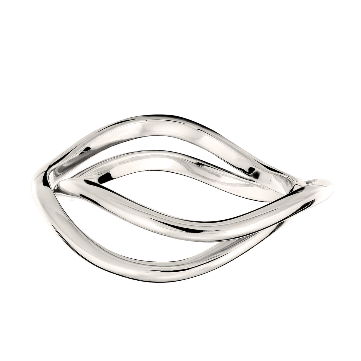 Silber - Elli | Ring Wellendesign Modern | 925 Sterling Silber