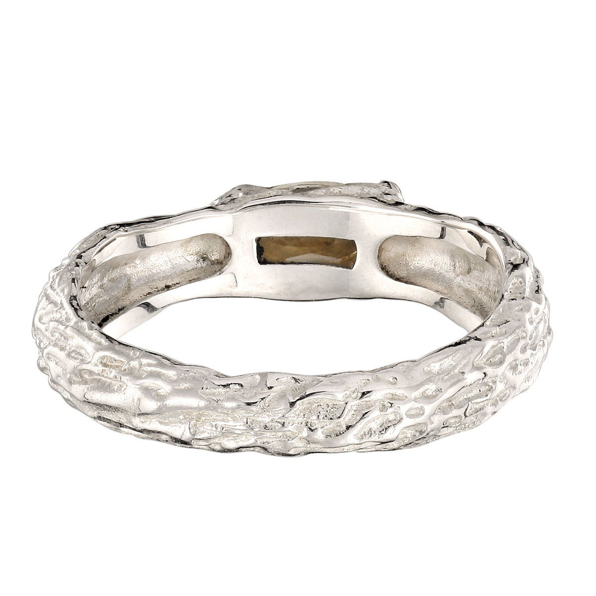 Silber - Elli | Ring Organic | Citrin (Gelb) | 925 Sterling Silber