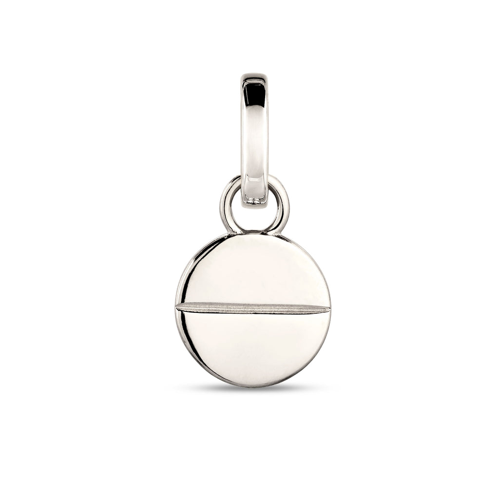 Silber - Elli | Charm Pill | 925 Sterling Silber