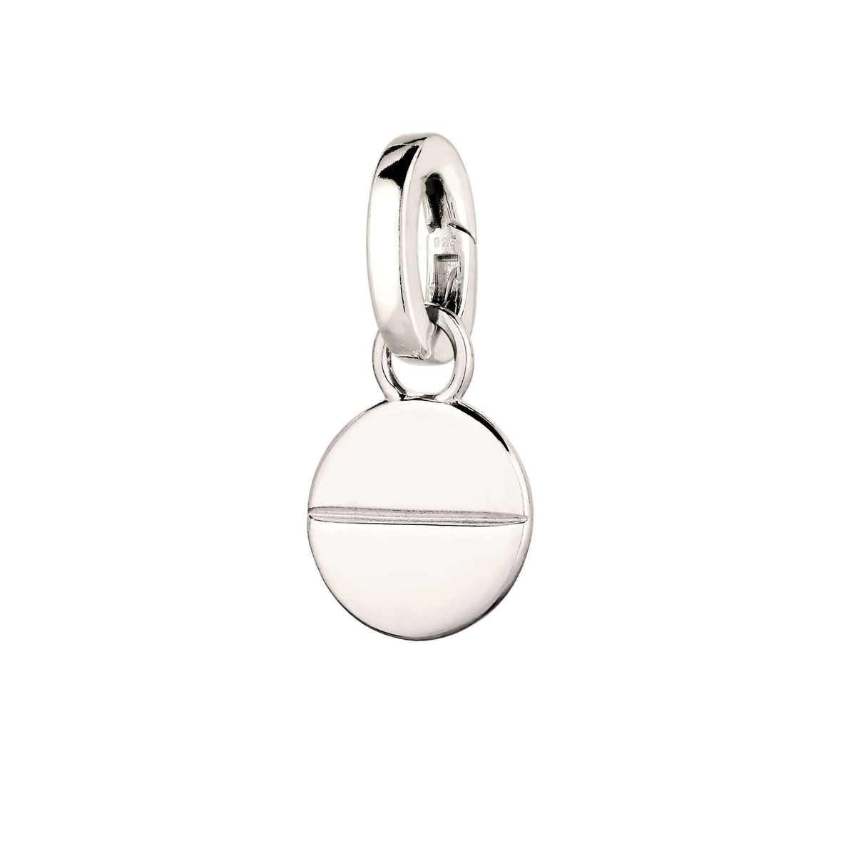 Silber - Elli | Charm Pill | 925 Sterling Silber