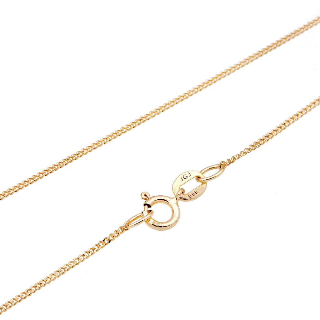 Gold - Elli DIAMONDS | Halskette Kreuz | Diamant (Weiß, 0.105 ct) | 585 Gelbgold
