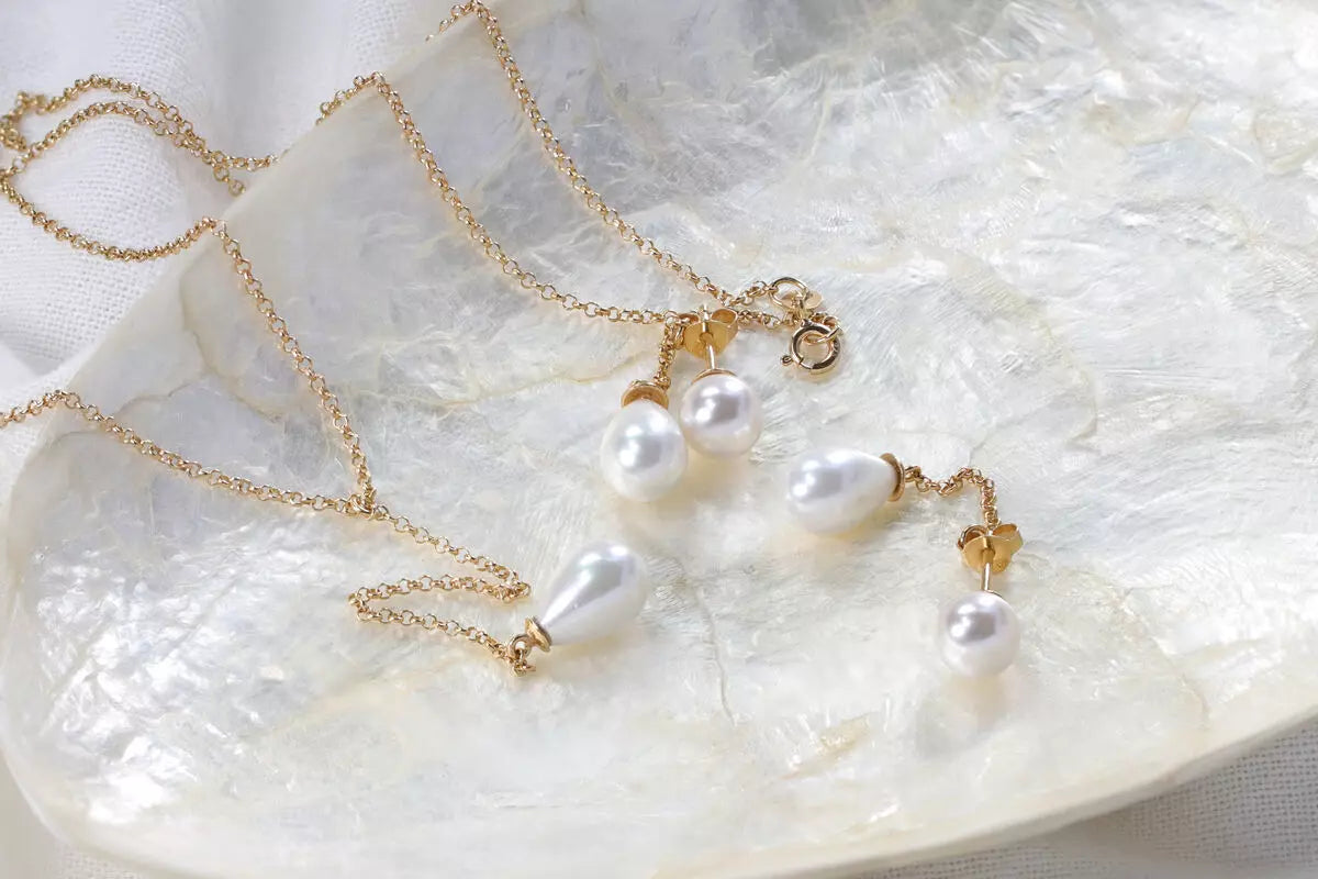 Perlenschmuck Set