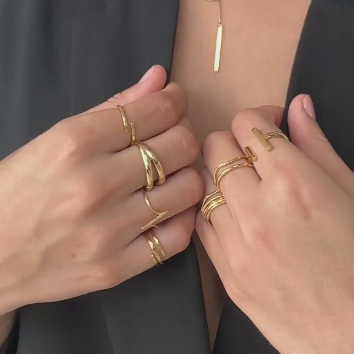 Ring-Stacking im Geo Look