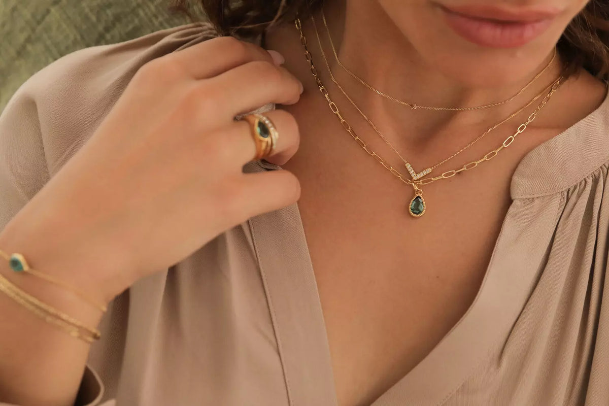 Dezenter Luxus - funkelnder Schmuck